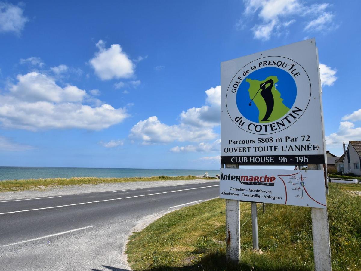 Superb Holiday Home Near The Beach Quinéville Extérieur photo